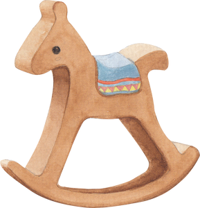 Wooden Toy Horse 